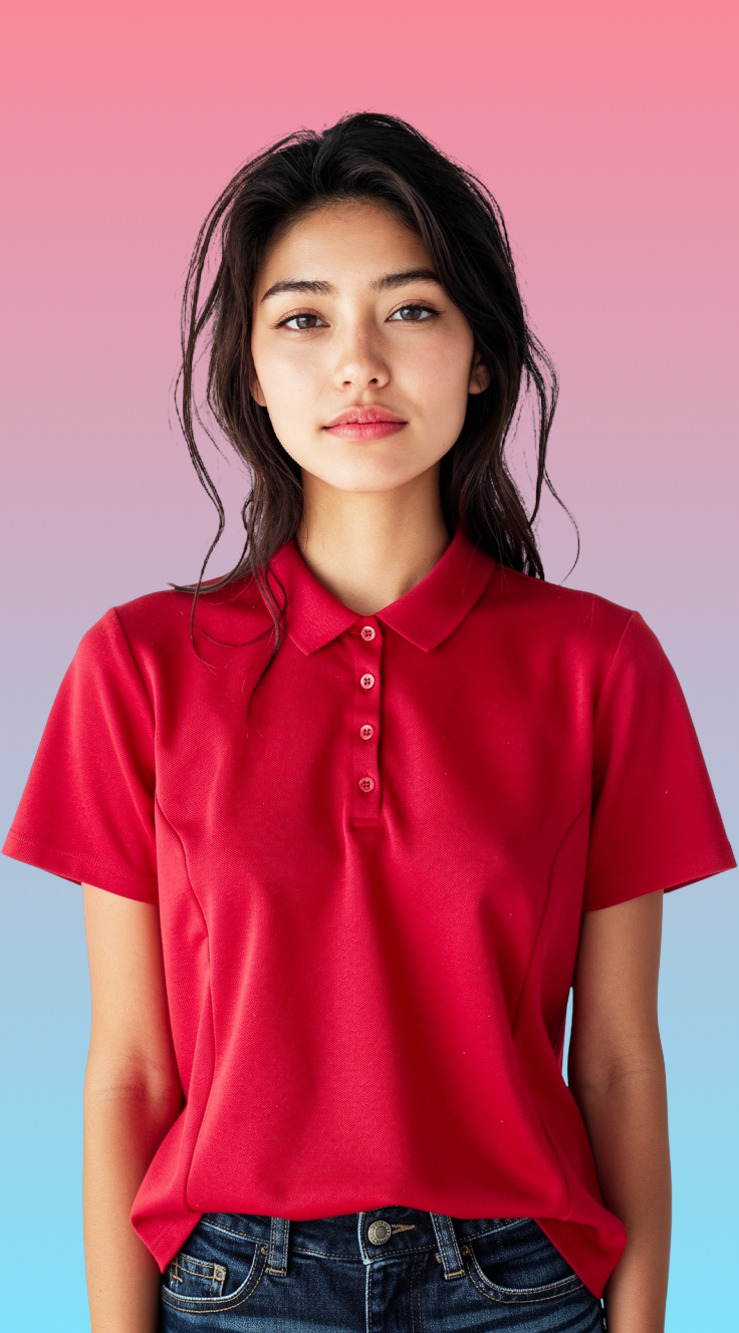 Greg Norman Women's Play Dry Performance Red Polo Shirt XXL